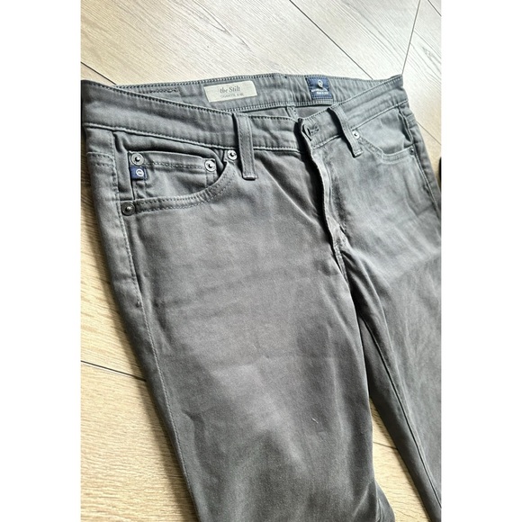 •AG• Adriano Goldschmied The Stilt Cigarette Leg jeans in gray - Picture 5 of 12